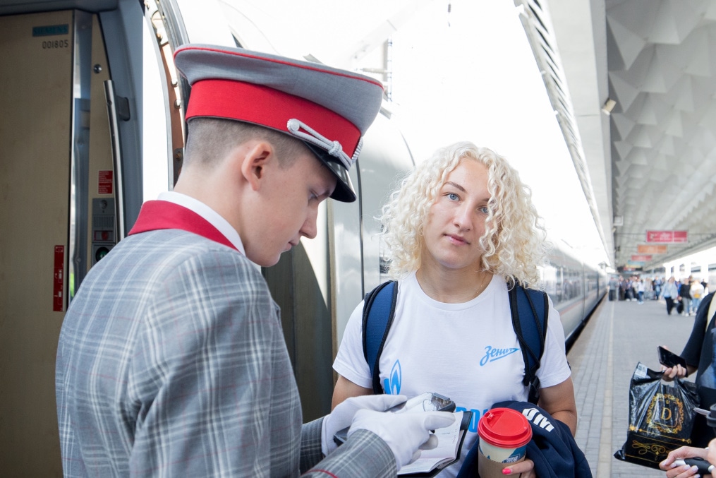 Выезд женской команды «Зенит» на матч с «Рязань-ВДВ»