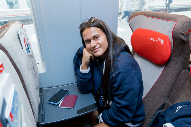 Выезд женской команды «Зенит» на матч с «Рязань-ВДВ»