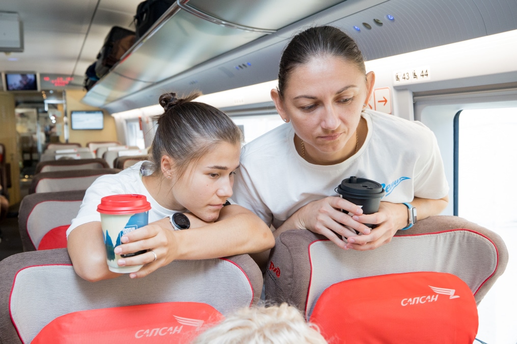 Выезд женской команды «Зенит» на матч с «Рязань-ВДВ»