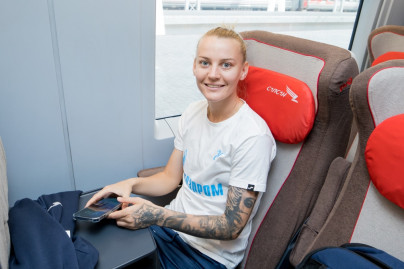 Выезд женской команды «Зенит» на матч с «Рязань-ВДВ»