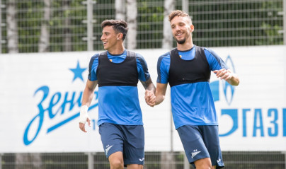 Первая тренировка Страхини Эраковича с командой