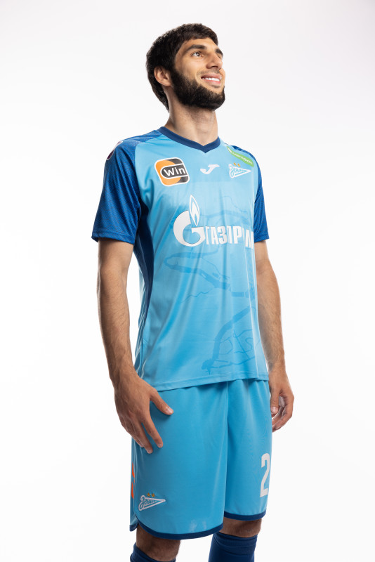 Индивидуальная фотосессия игроков ФК «Зенит» в форме Joma сезона 2023/24