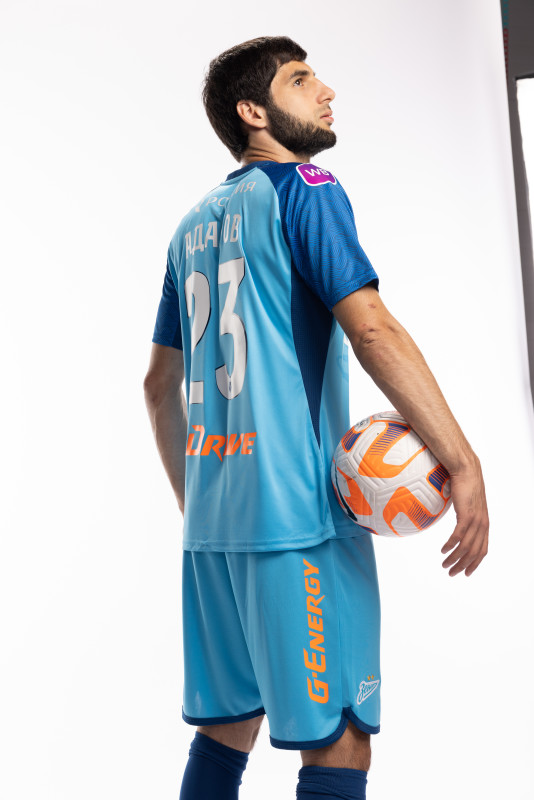 Индивидуальная фотосессия игроков ФК «Зенит» в форме Joma сезона 2023/24