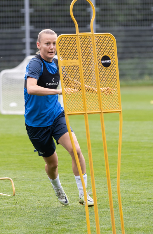 Открытая тренировка женской команды «Зенит» перед матчем с «Чертаново»