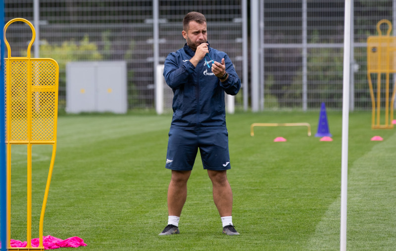 Открытая тренировка женской команды «Зенит» перед матчем с «Чертаново»