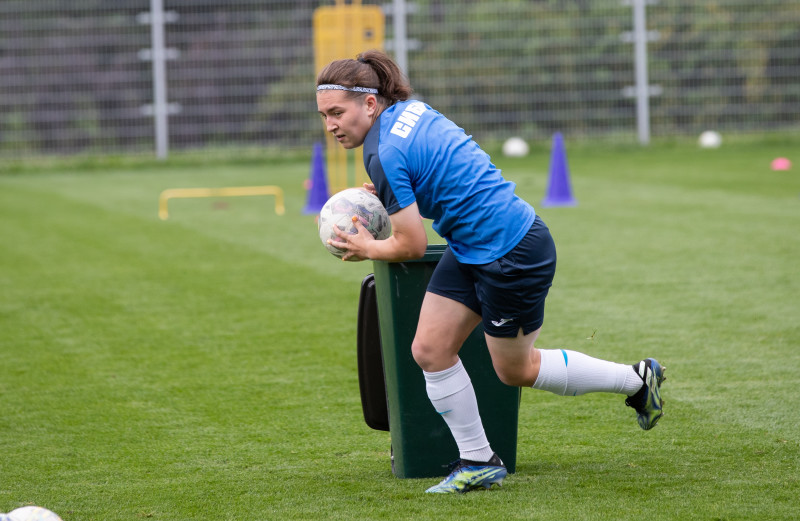 Открытая тренировка женской команды «Зенит» перед матчем с «Чертаново»