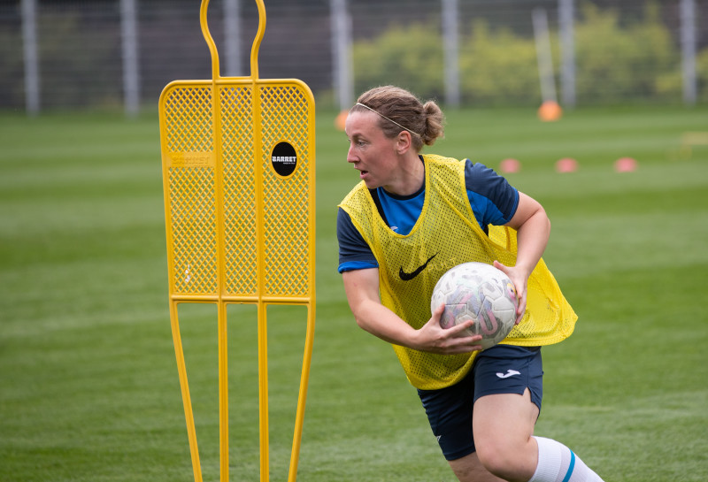 Открытая тренировка женской команды «Зенит» перед матчем с «Чертаново»