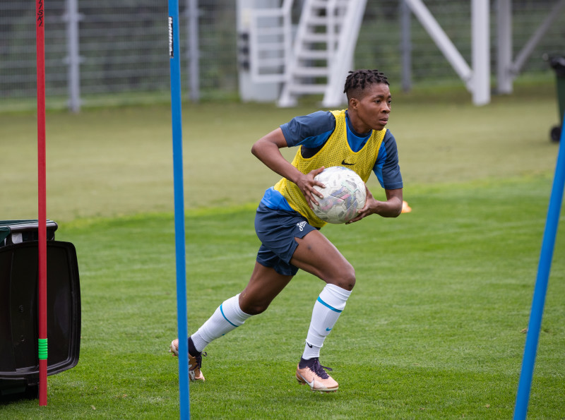 Открытая тренировка женской команды «Зенит» перед матчем с «Чертаново»