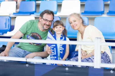 Болельщики на матче 1/4 Winline Кубка России, «Зенит» — «Енисей»