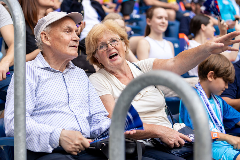 Болельщики на матче «Зенит» — «Динамо»