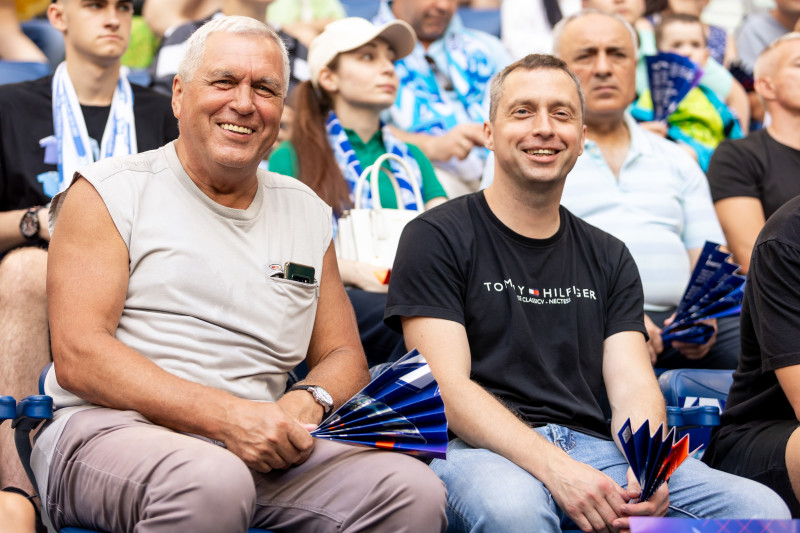 Болельщики на матче «Зенит» — «Динамо»