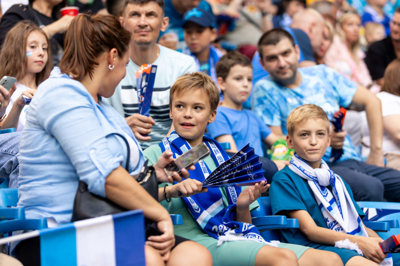 Болельщики на матче «Зенит» — «Динамо»