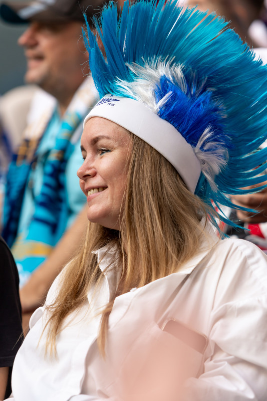 Болельщики на матче «Зенит» — «Динамо»