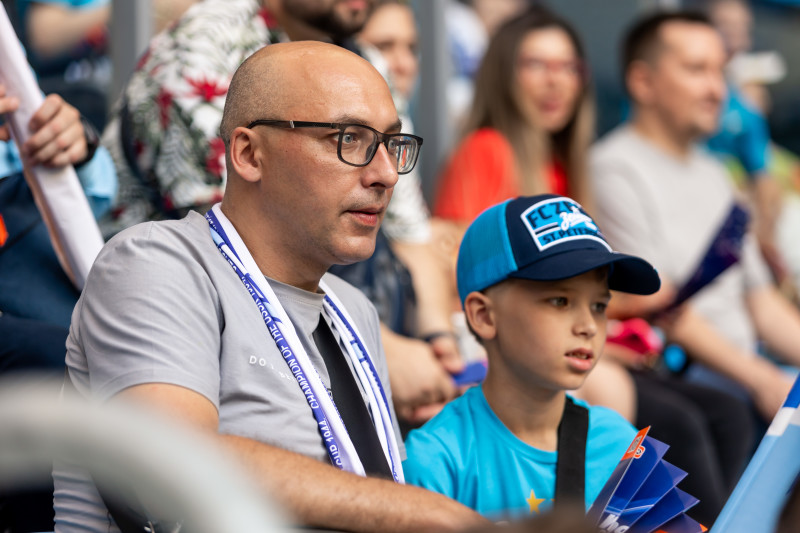 Болельщики на матче «Зенит» — «Динамо»