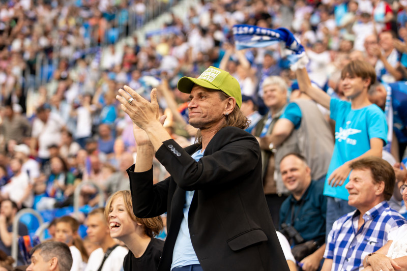 Болельщики на матче «Зенит» — «Динамо»