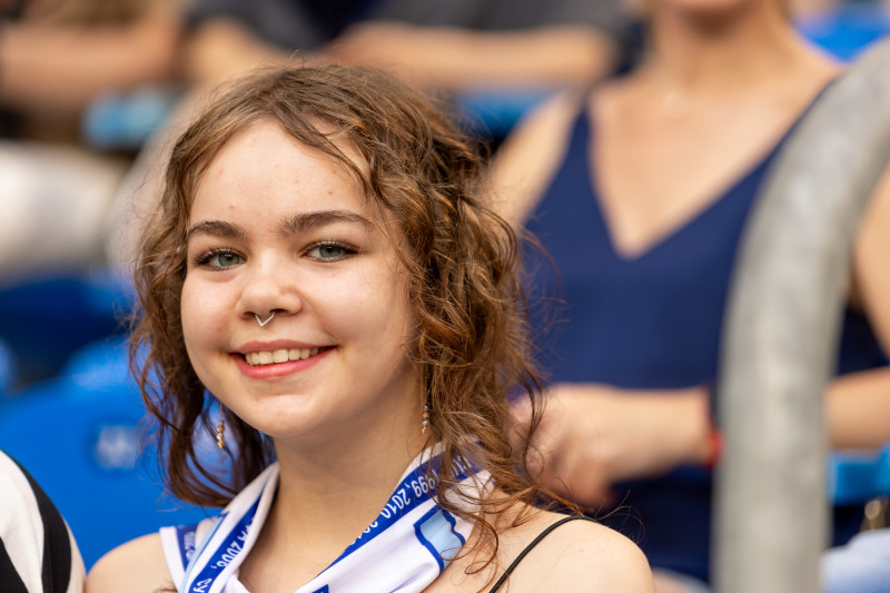 Болельщики на матче «Зенит» — «Динамо»