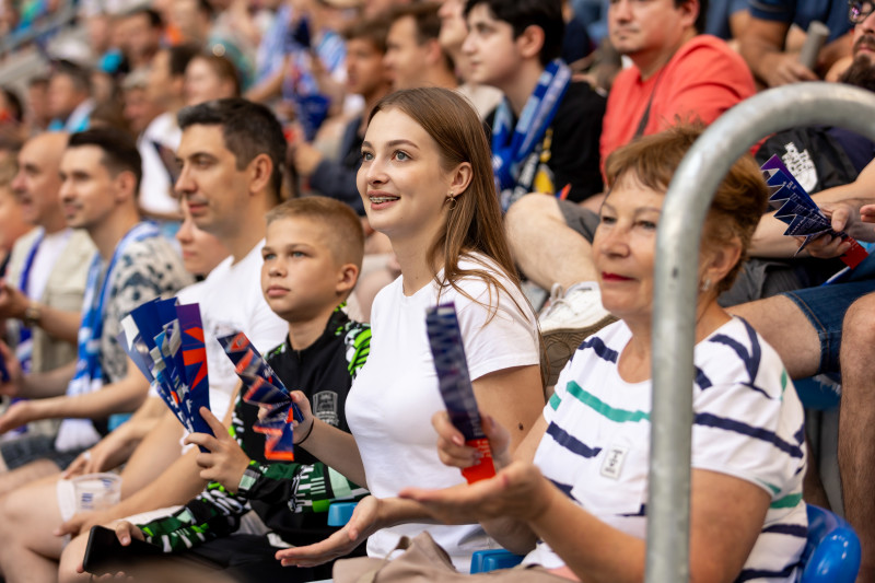 Болельщики на матче «Зенит» — «Динамо»