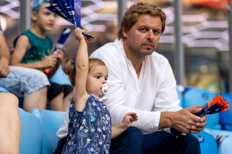 Болельщики на матче «Зенит» — «Динамо»