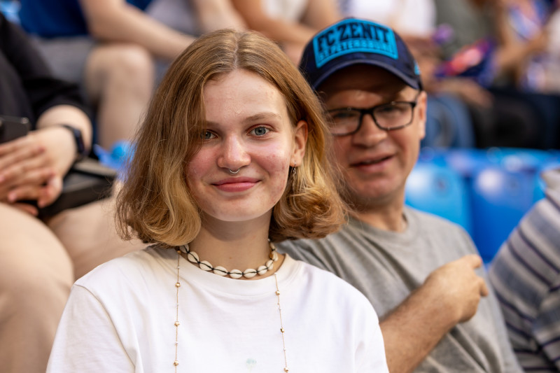 Болельщики на матче «Зенит» — «Динамо»