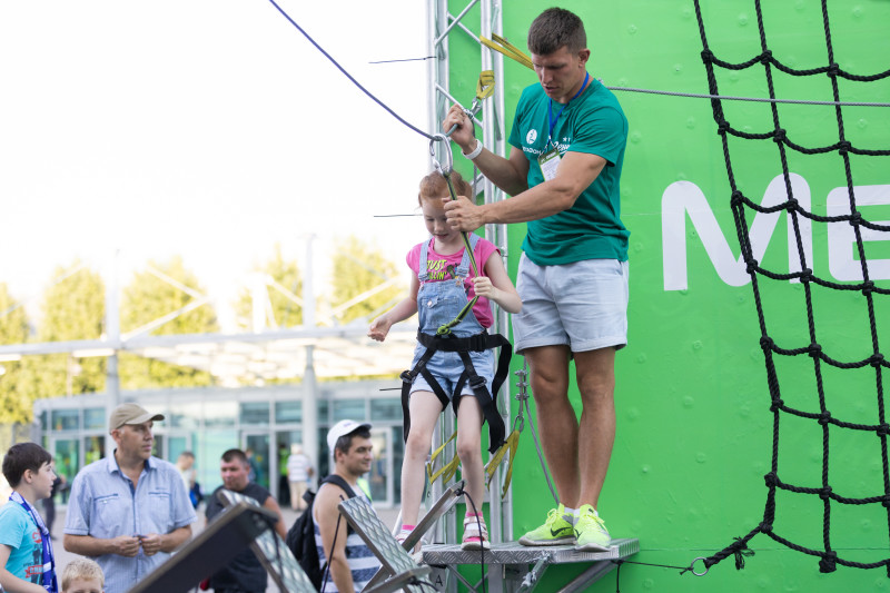 Зоны Мегафона на матче «Зенит» — «Динамо»