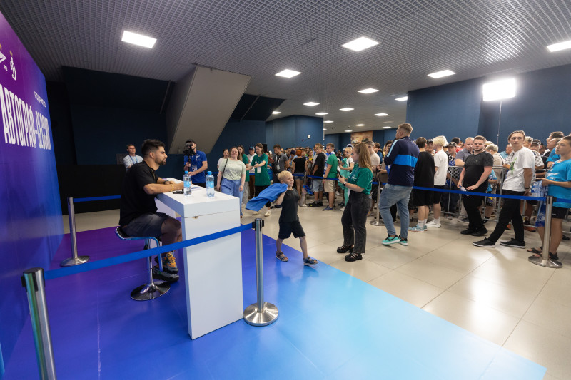 Зоны Мегафона на матче «Зенит» — «Динамо»