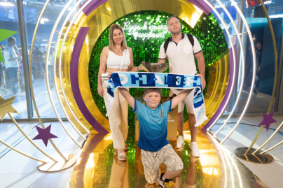 Зоны Мегафона на матче «Зенит» — «Динамо»