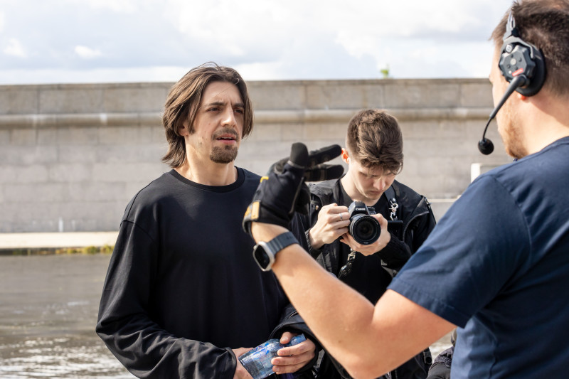 Бэкстейдж съемок видеоклипа «Мы верим в „Зенит“!»