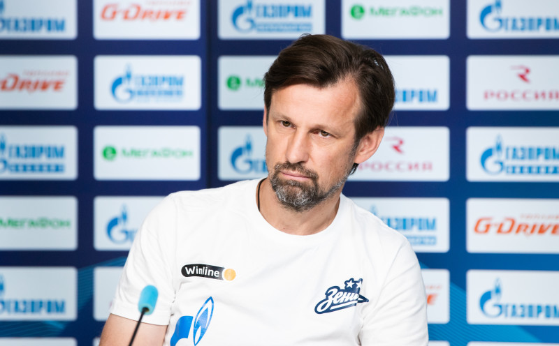 Пресс-конференция «Зенита» перед матчем со «Спартаком»