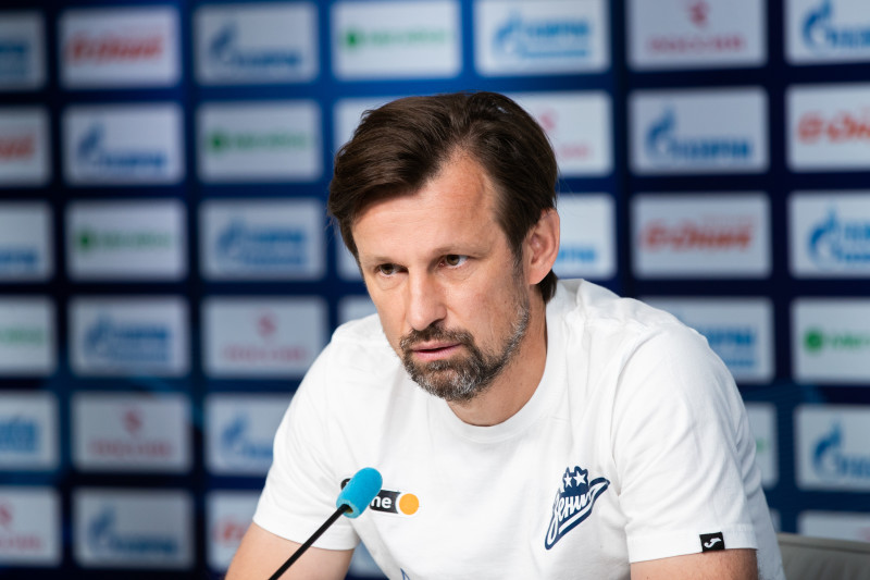 Пресс-конференция «Зенита» перед матчем со «Спартаком»