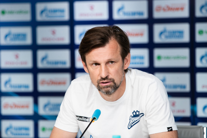 Пресс-конференция «Зенита» перед матчем со «Спартаком»