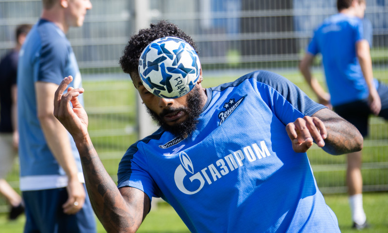 Открытая тренировка «Зенита» перед матчем со «Спартаком»