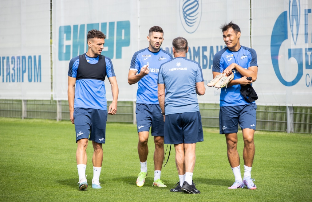 Открытая тренировка «Зенита» перед матчем со «Спартаком»