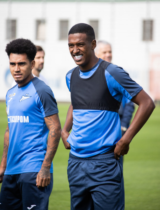 Открытая тренировка «Зенита» перед матчем со «Спартаком»