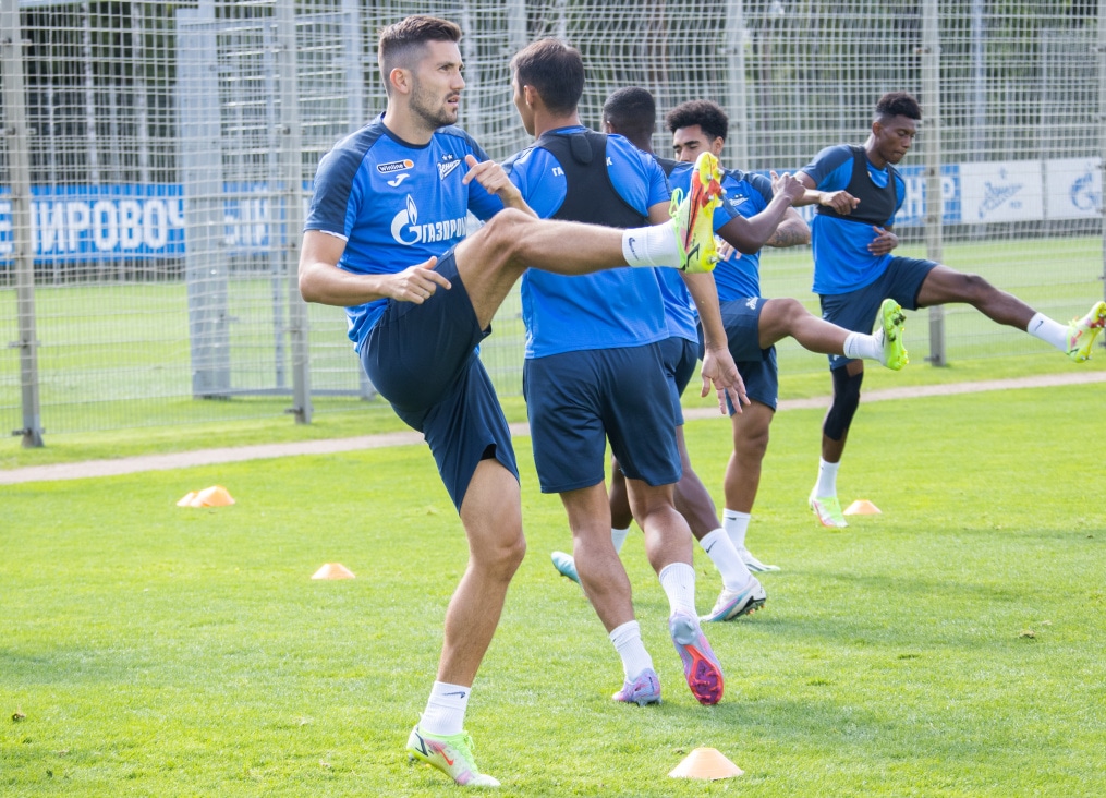 Открытая тренировка «Зенита» перед матчем со «Спартаком»