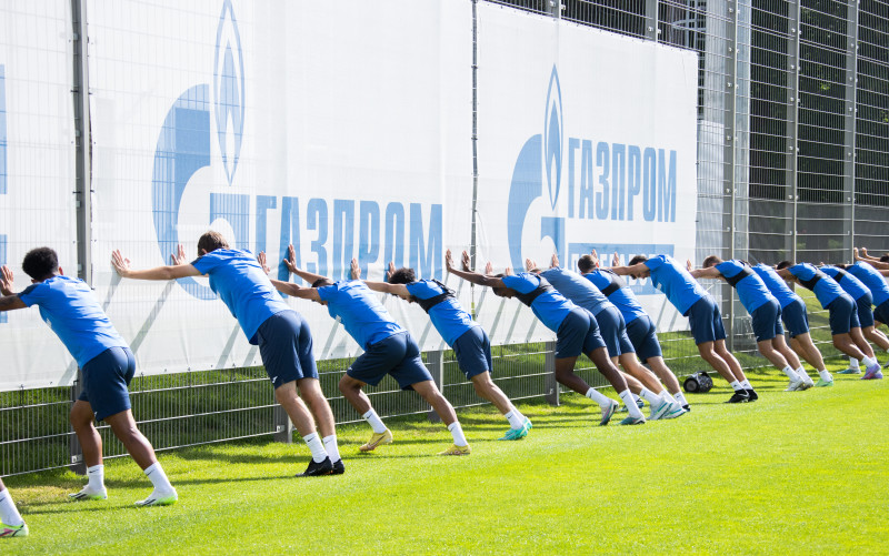 Открытая тренировка «Зенита» перед матчем со «Спартаком»