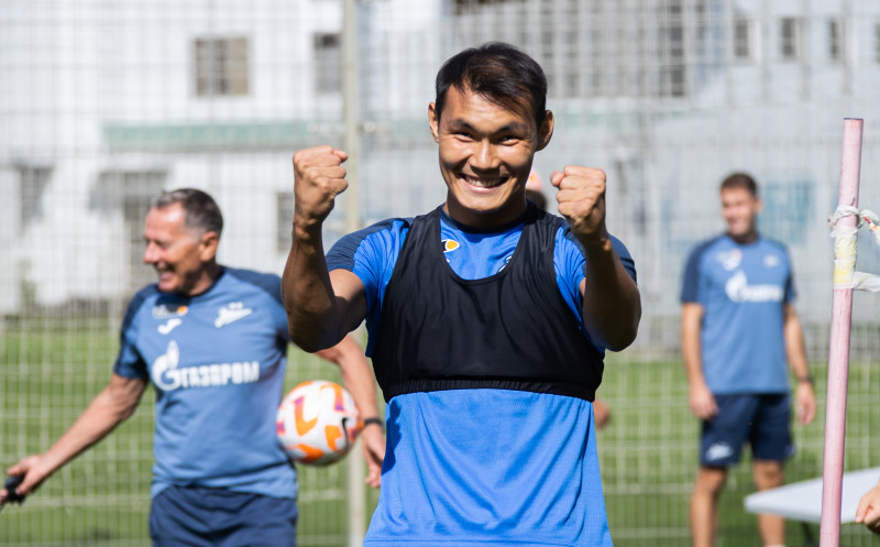 Открытая тренировка «Зенита» перед матчем со «Спартаком»