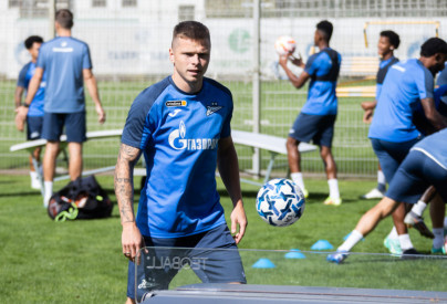 Открытая тренировка «Зенита» перед матчем со «Спартаком»