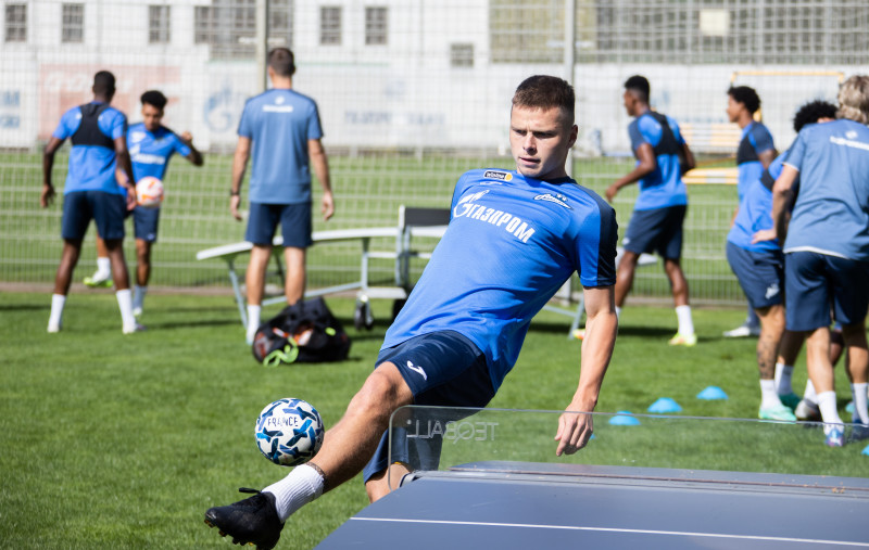 Открытая тренировка «Зенита» перед матчем со «Спартаком»