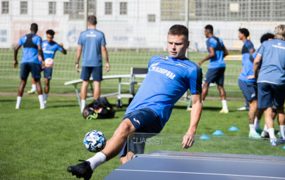 Открытая тренировка «Зенита» перед матчем со «Спартаком»