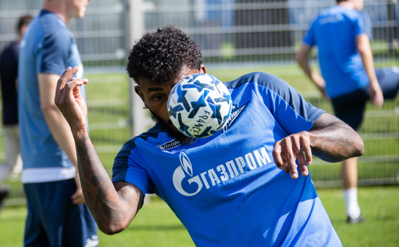 Открытая тренировка «Зенита» перед матчем со «Спартаком»