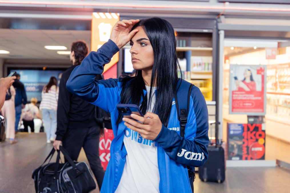 Выезд женской команды «Зенит» на матч с «Динамо»