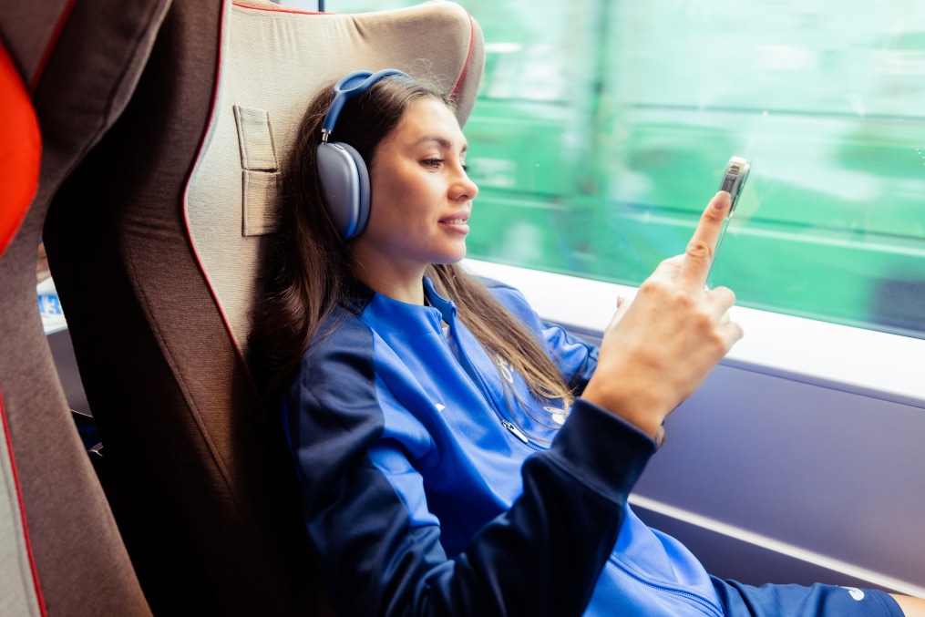 Выезд женской команды «Зенит» на матч с «Динамо»