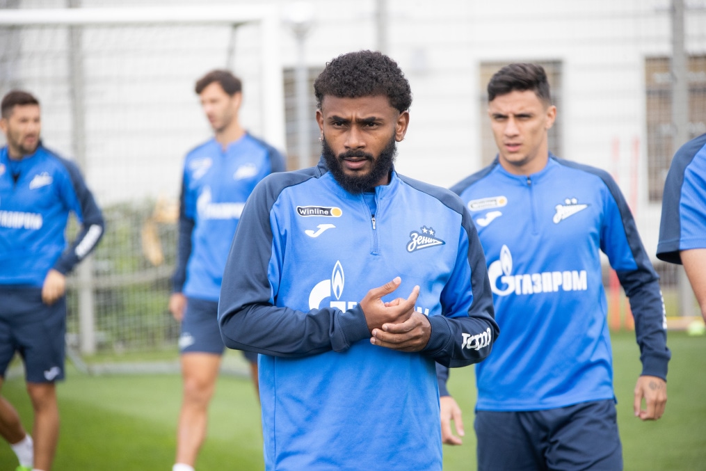 Открытая тренировка «Зенита» перед матчем с «Уралом»
