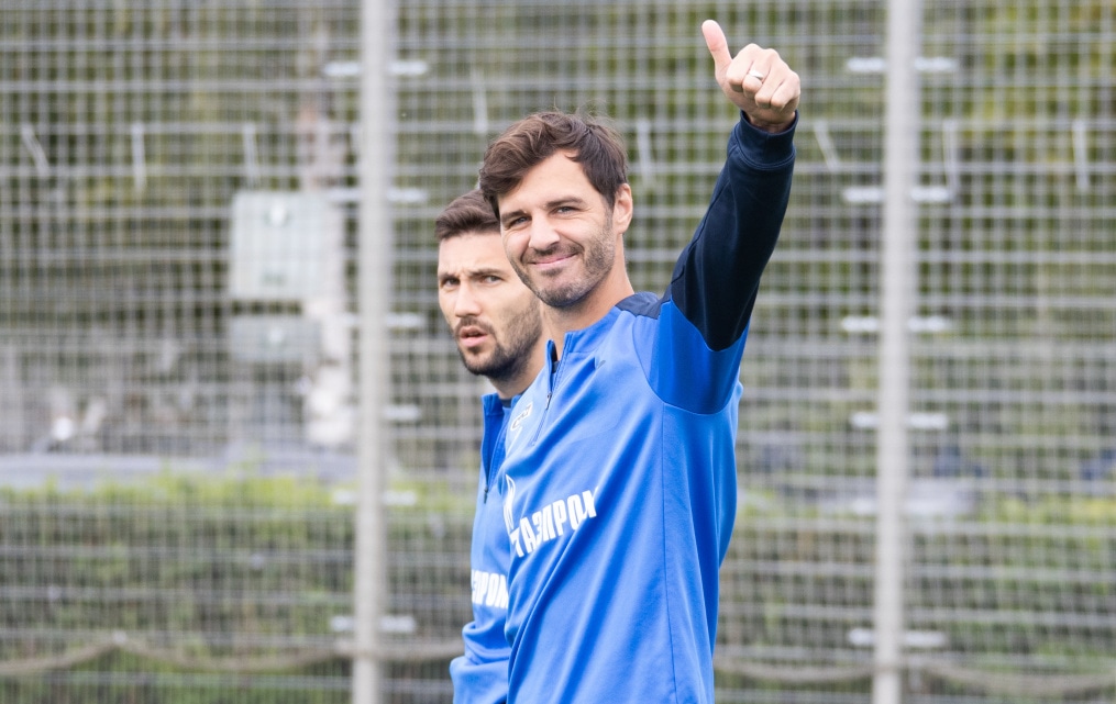 Открытая тренировка «Зенита» перед матчем с «Уралом»