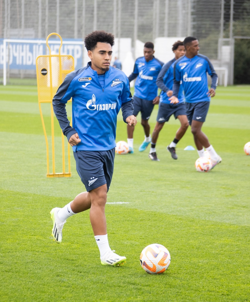 Открытая тренировка «Зенита» перед матчем с «Уралом»