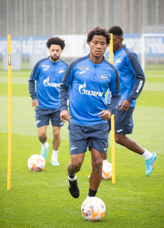 Открытая тренировка «Зенита» перед матчем с «Уралом»