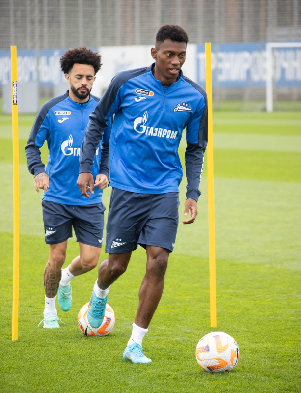Открытая тренировка «Зенита» перед матчем с «Уралом»