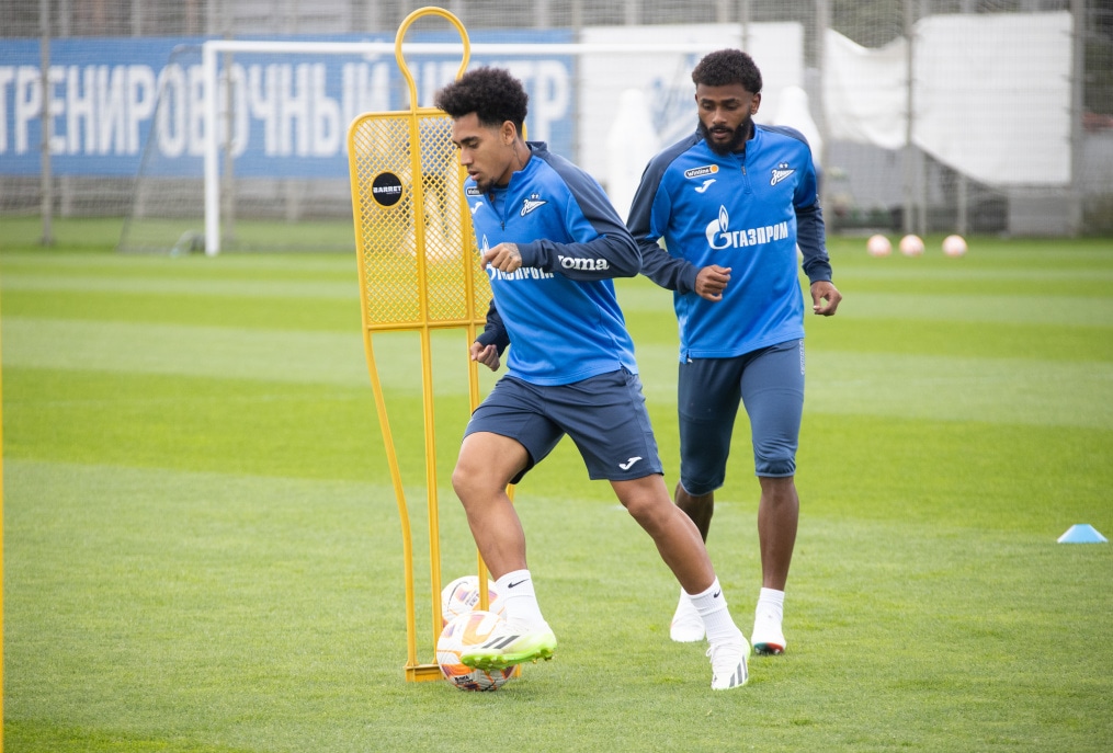 Открытая тренировка «Зенита» перед матчем с «Уралом»