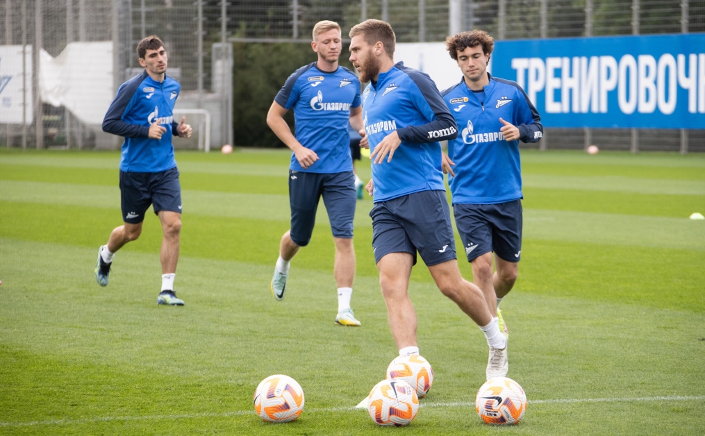 Открытая тренировка «Зенита» перед матчем с «Уралом»