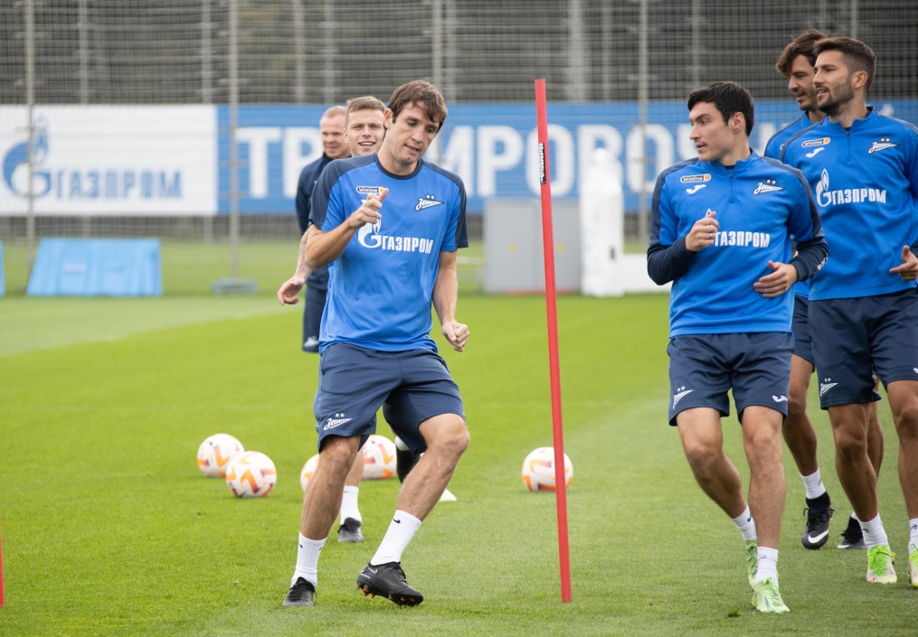 Открытая тренировка «Зенита» перед матчем с «Уралом»